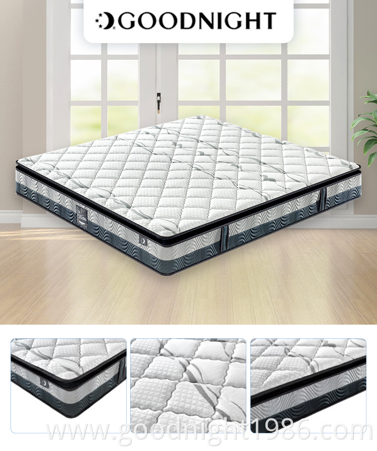 China Factory OEM Manufacturing Hign Density Skin-friendly Bed Spring Mattress